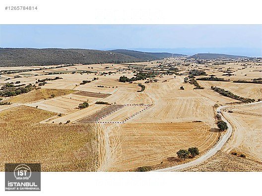 Keşan Mecidiye'de Deniz ve Orman Manzaralı 340 m² Arsa